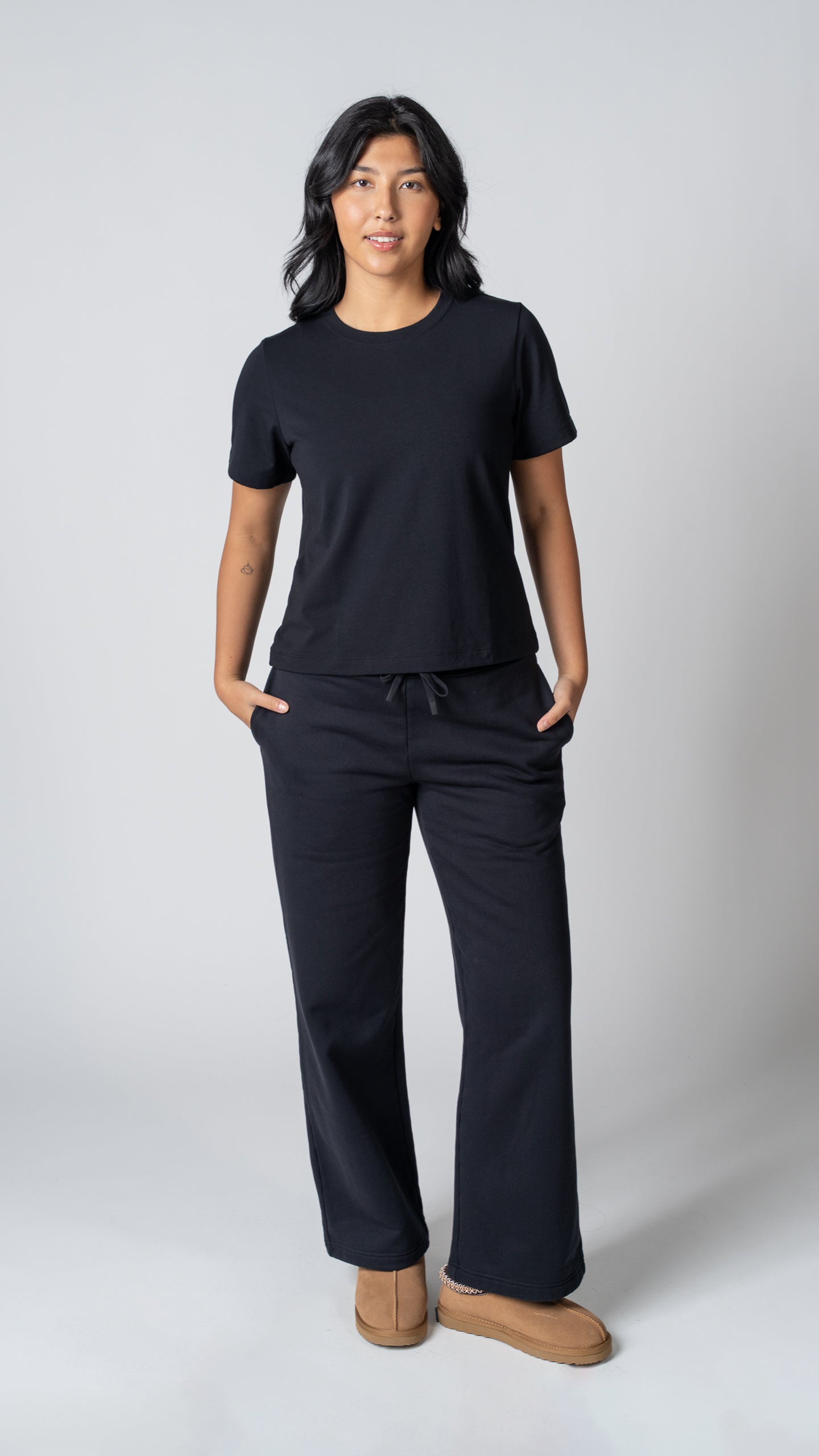 Classic Tee in Carbon Black - view 2