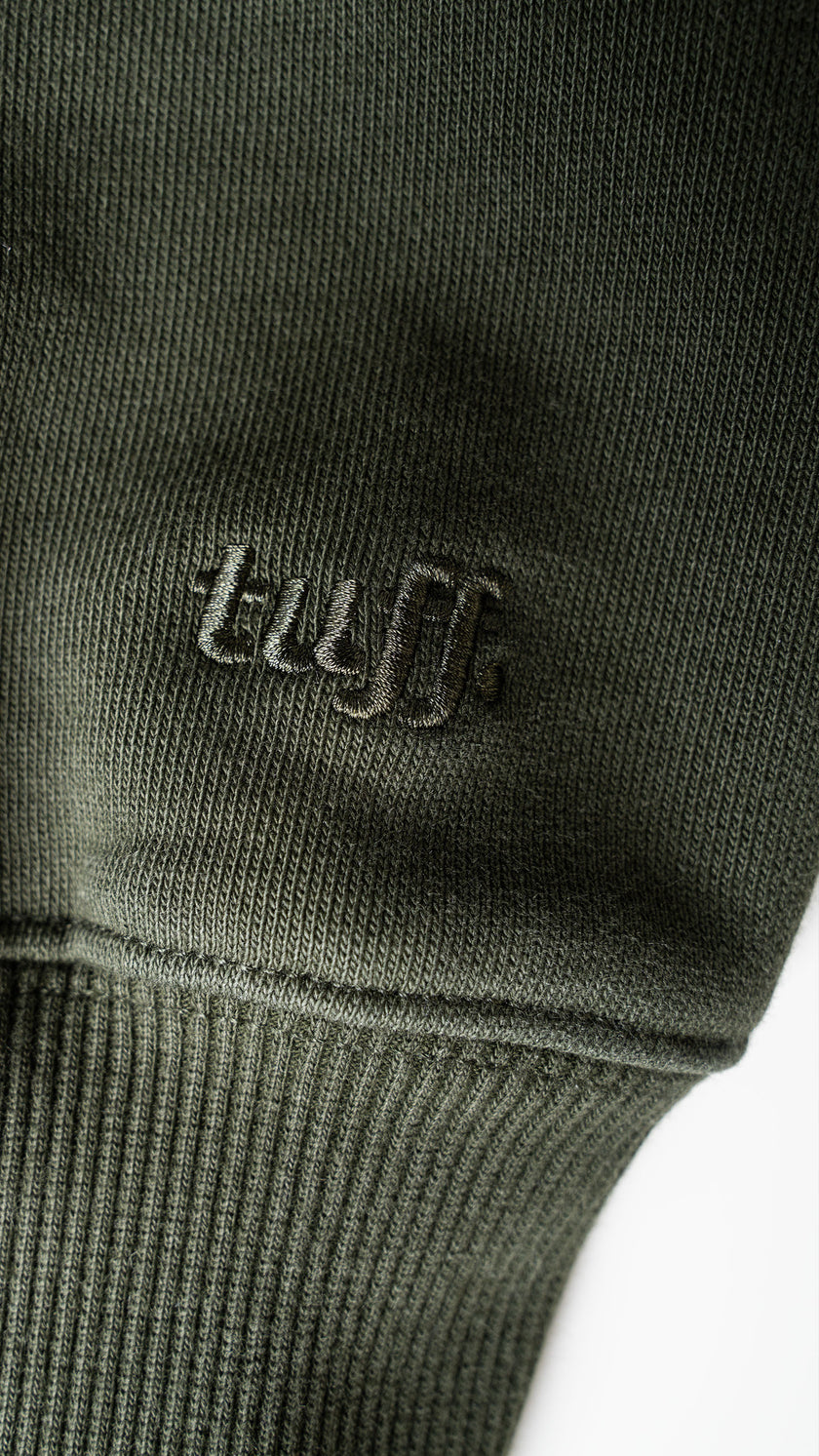 Foundation Pullover Hoodie in Olive - view 6