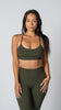 Focus Bra in Olive | Sports Bras | Tuff Collection