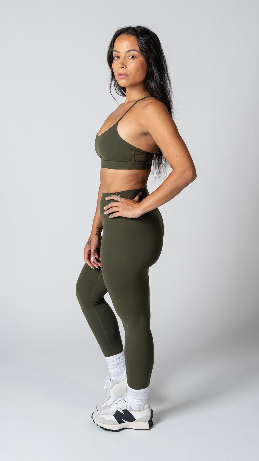 Focus Bra in Olive - view 3