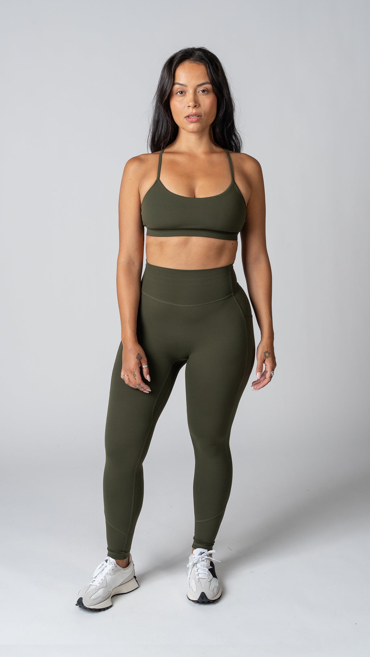 Focus Tight in Olive | Tights | Tuff Collection