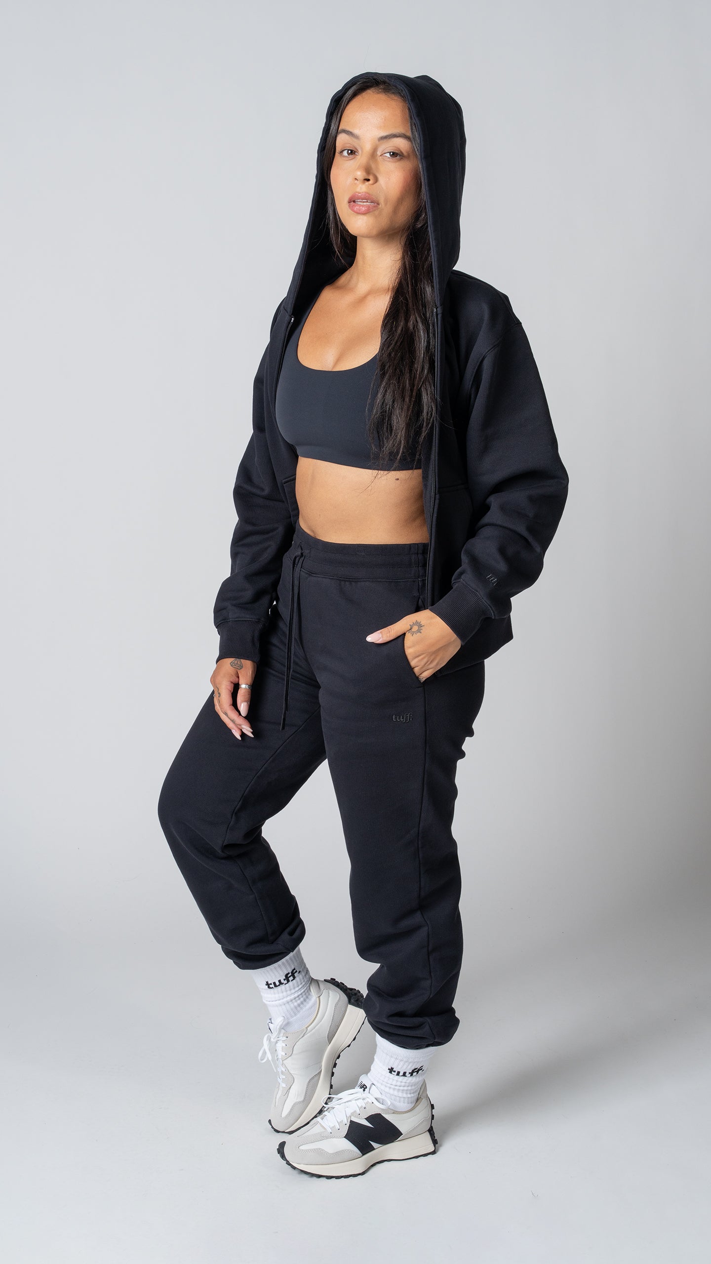 Tuff - Women's Foundation Full Zip Hoodie – Tuf...