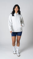 Foundation Pullover Hoodie in Heather Fog Grey - view 2