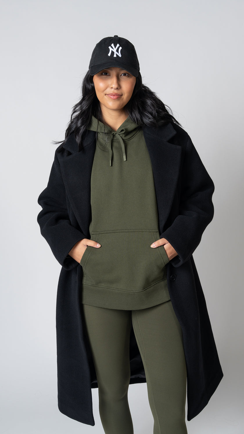 Foundation Pullover Hoodie in Olive - view 8