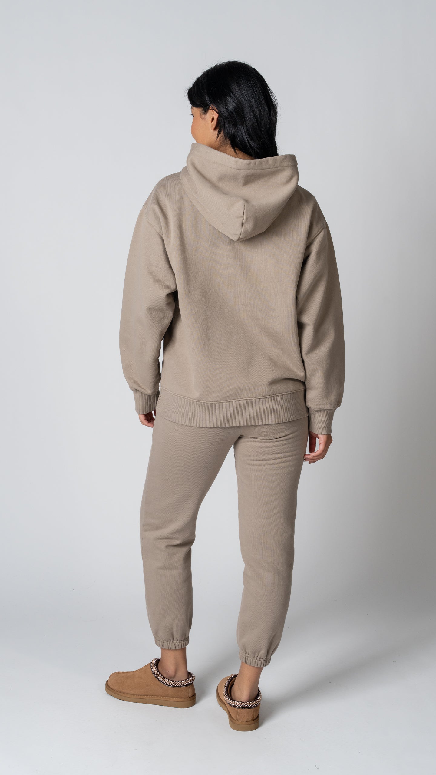 Foundation Pullover Hoodie in Taupe - view 3