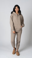 Foundation Pullover Hoodie in Taupe - view 2