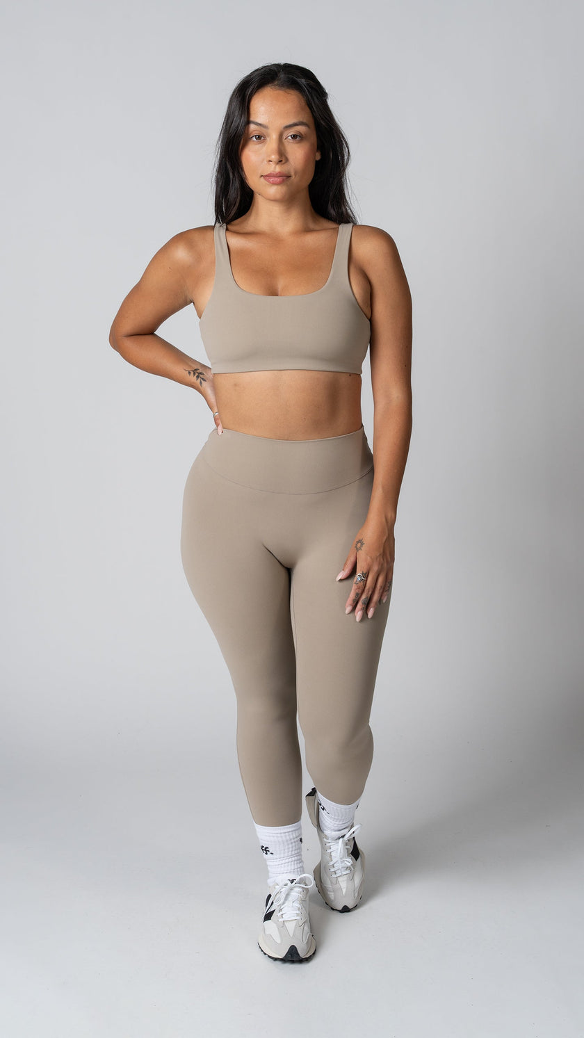 Refine Tight in Taupe | Tights | Tuff Collection
