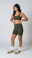 Unity Bra in Olive - view 2