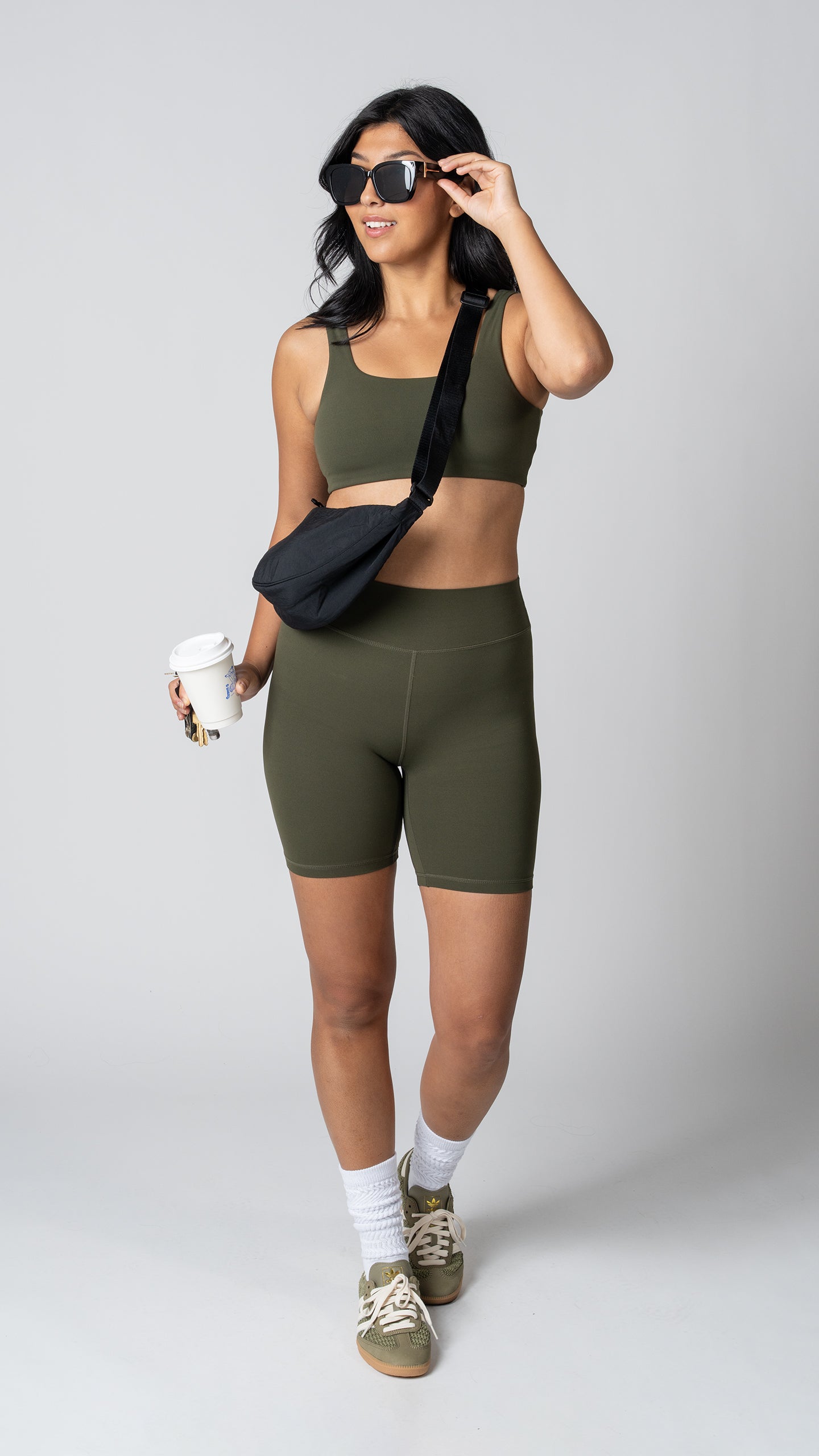 Unity Bra in Olive - view 4