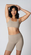 Unity Bra in Taupe | Sports Bras | Tuff Collection