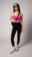 Focus Bra in Hot Pink - view 4