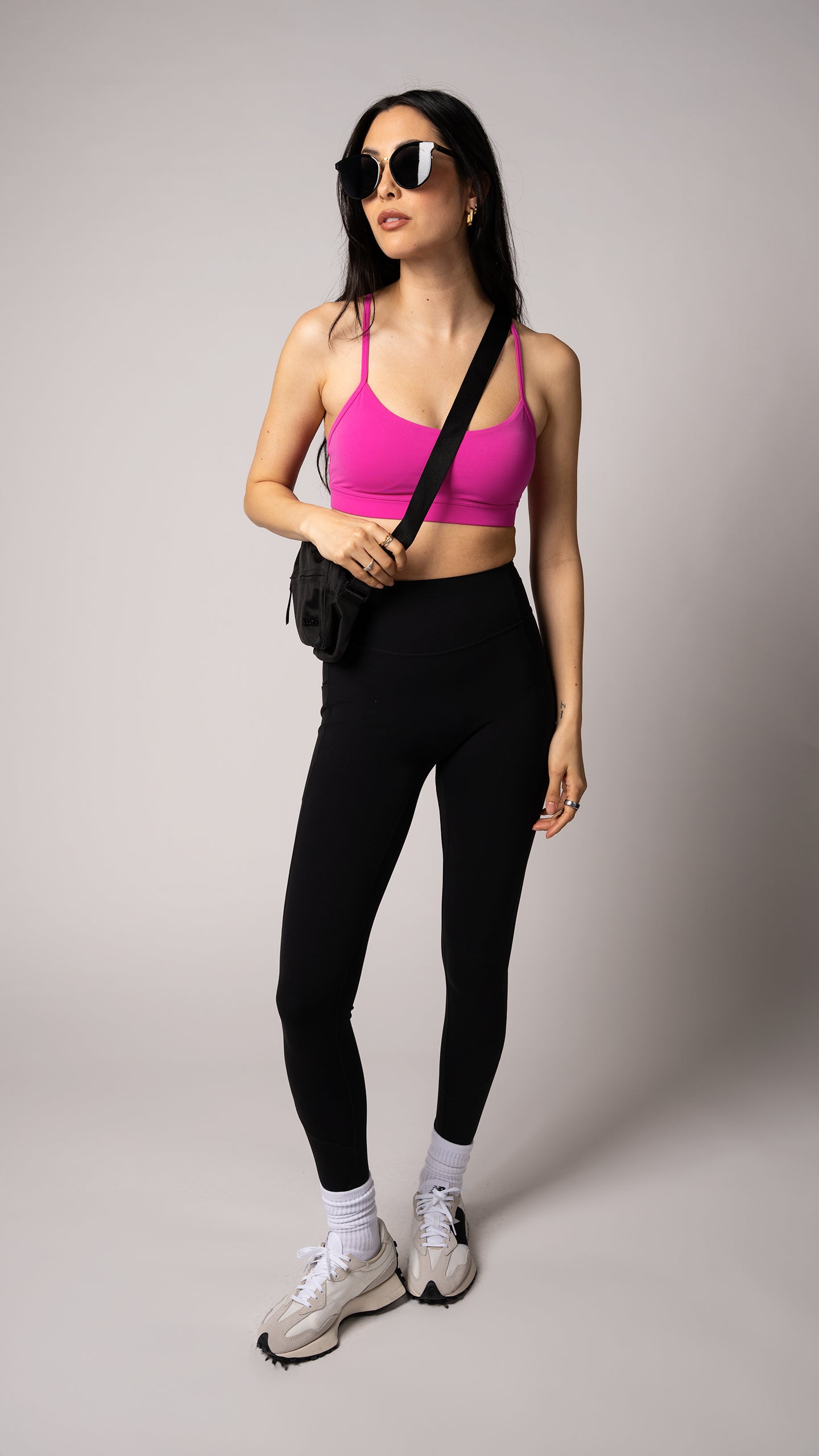 Focus Bra in Hot Pink - view 4