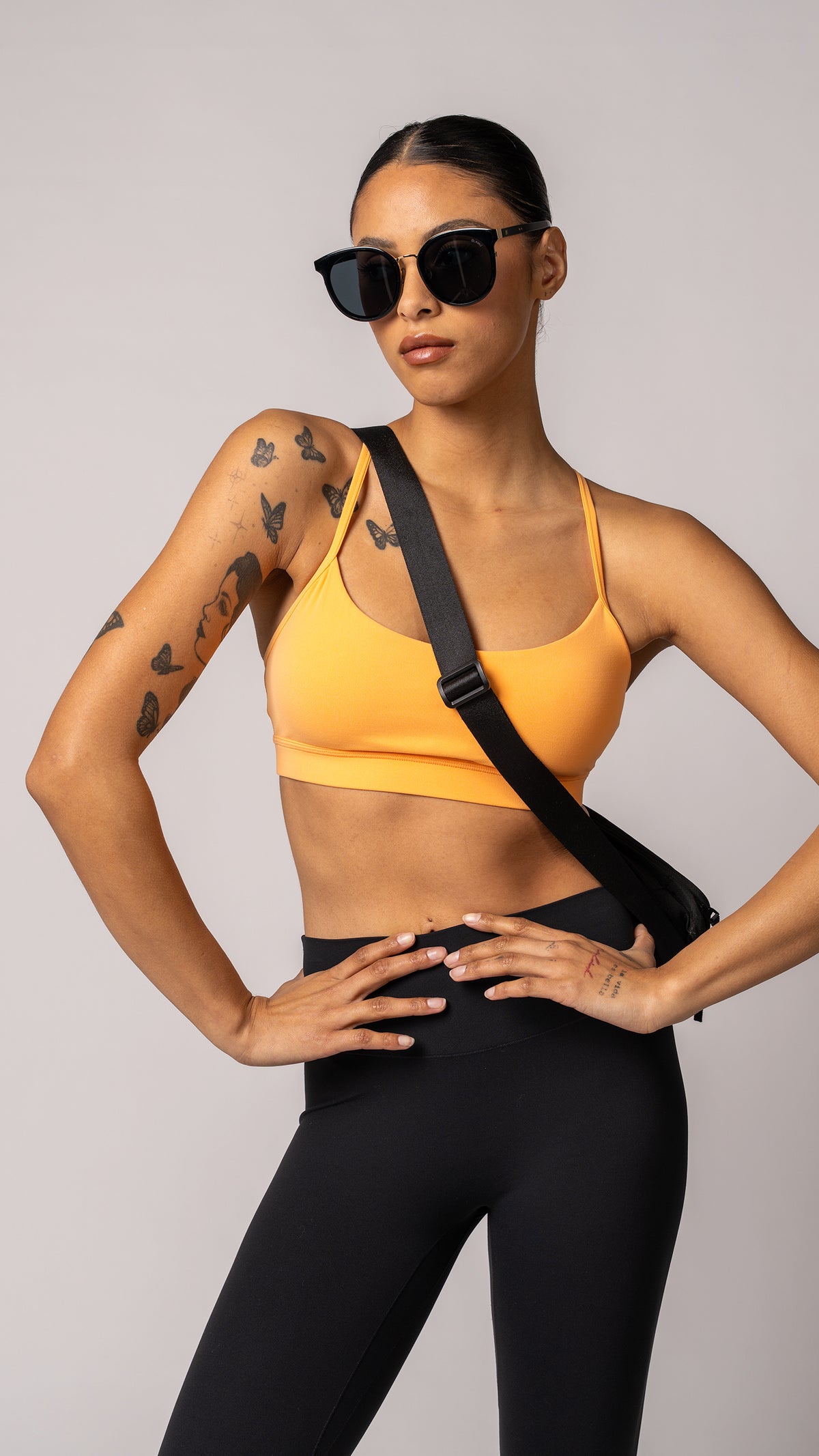 Focus Bra in Mandarin | Sports Bras | Tuff Collection