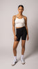 Focus Cropped Tank in Dove | Tanks | Tuff Collection