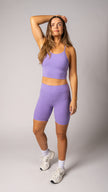 Focus Cropped Tank in Lilac | Tanks | Tuff Collection