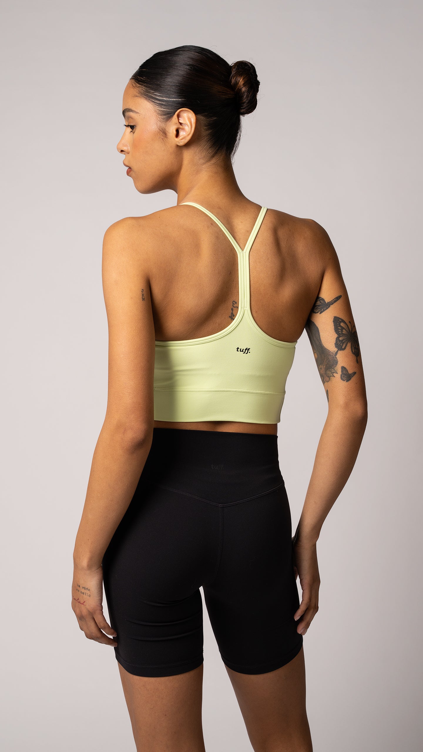 Focus Cropped Tank in Mint - view 2