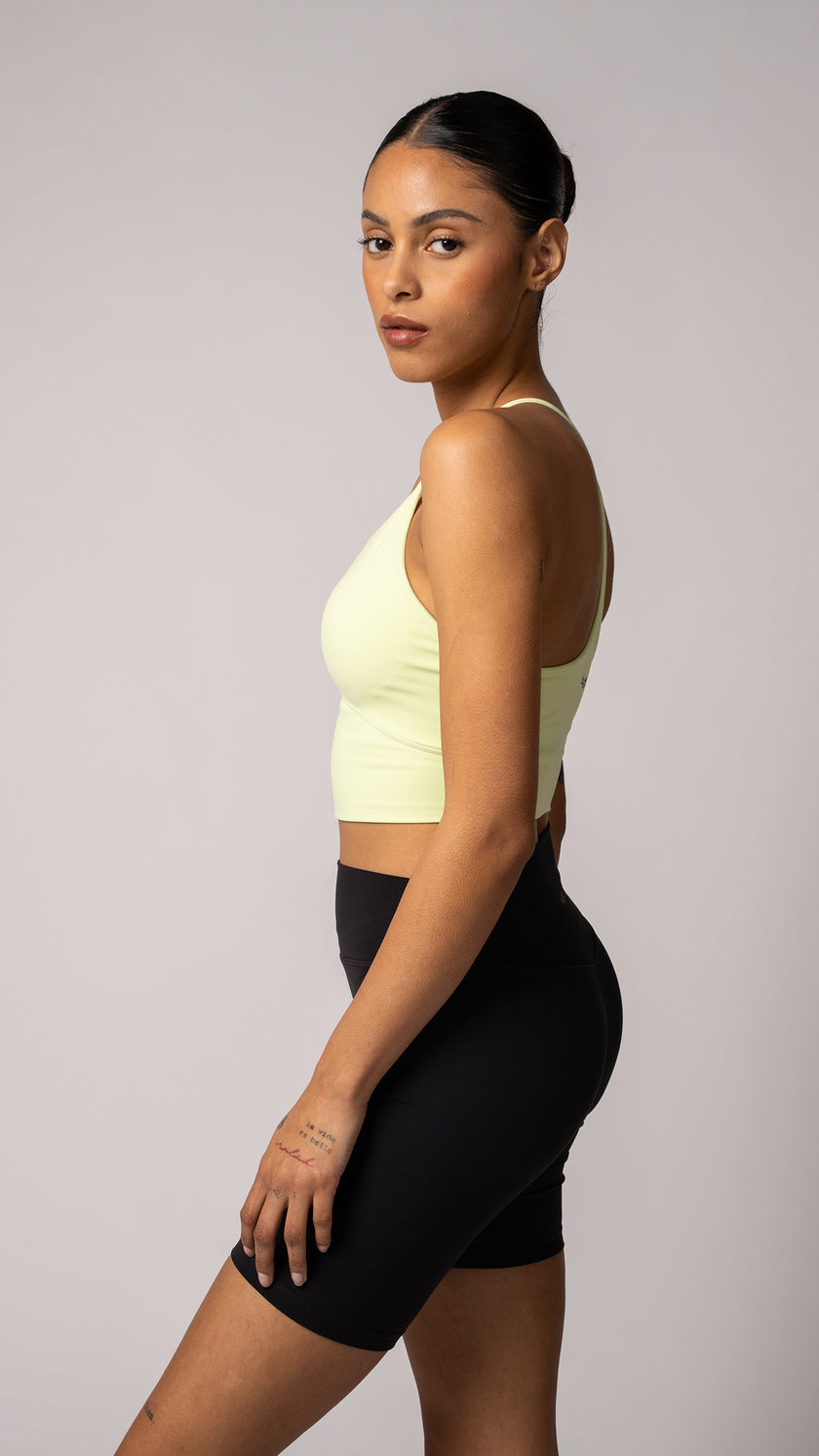 Focus Cropped Tank in Mint - view 3