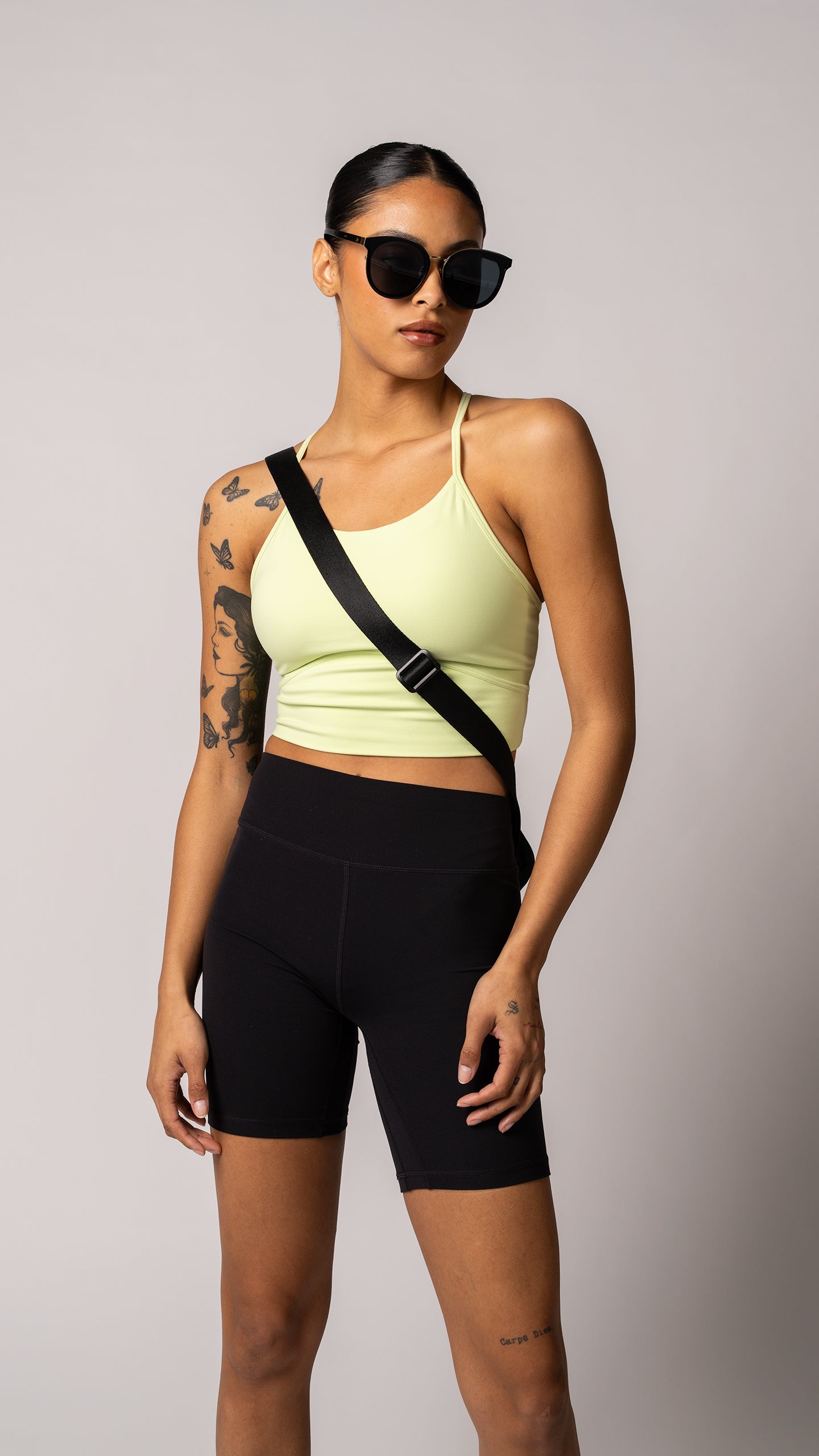 Focus Cropped Tank in Mint - view 4