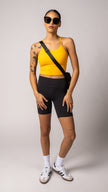 Focus Cropped Tank in Tangerine - view 4