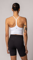 Focus Cropped Tank in White - view 2