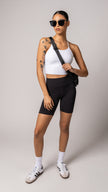 Focus Cropped Tank in White - view 4
