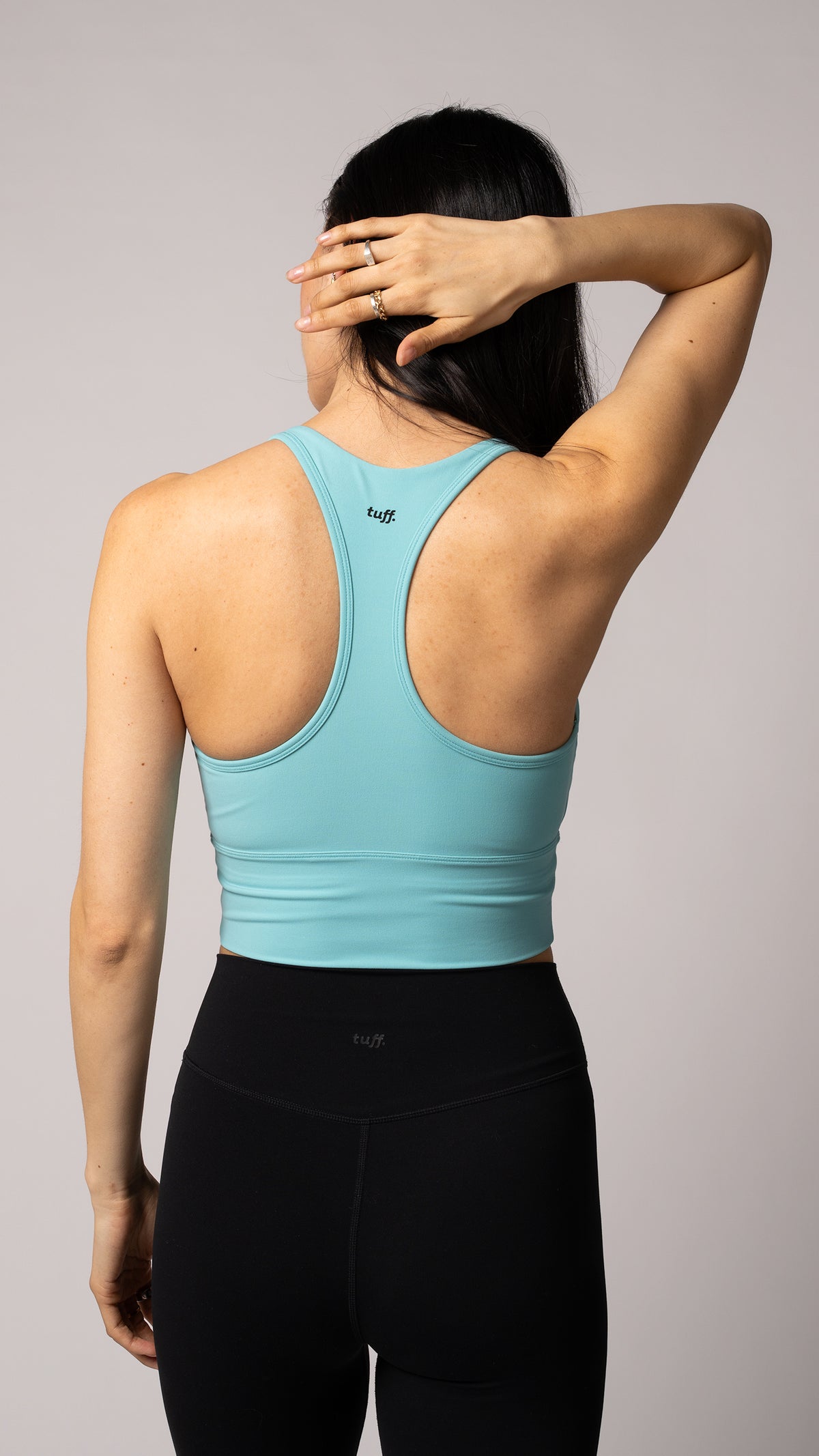 Harmony Long Line Bra in Blue Ice - view 2