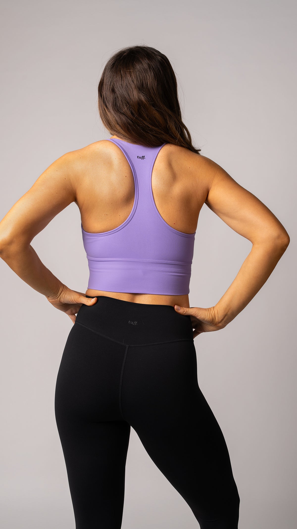 Harmony Long Line Bra in Lilac - view 2