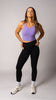 Harmony Long Line Bra in Lilac | Sports Bras | Tuff Collection