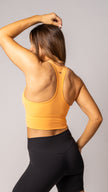 Harmony Long Line Bra in Mandarin - view 3