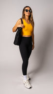 Harmony Long Line Bra in Tangerine - view 3