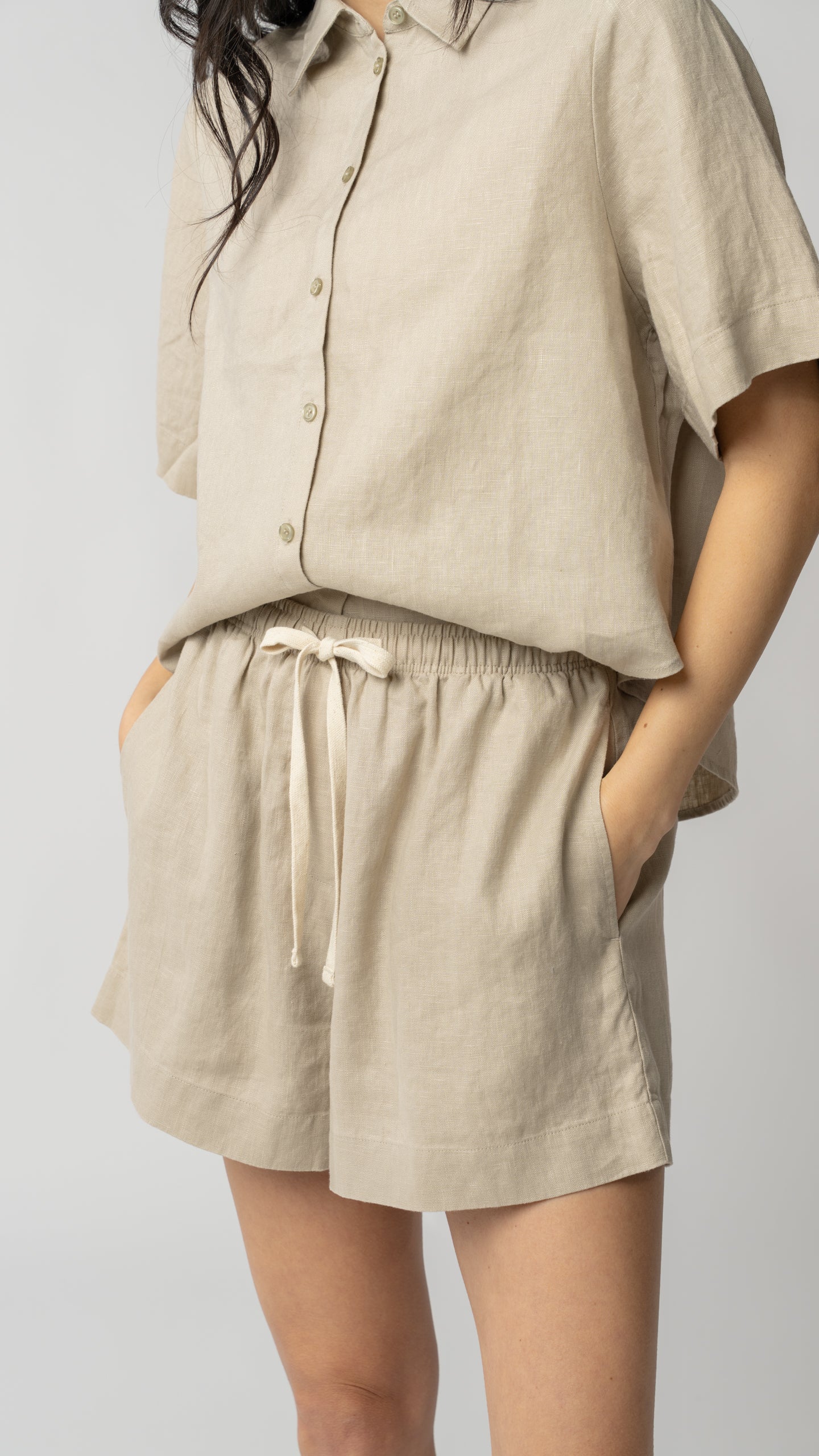 Solea Short - Linen