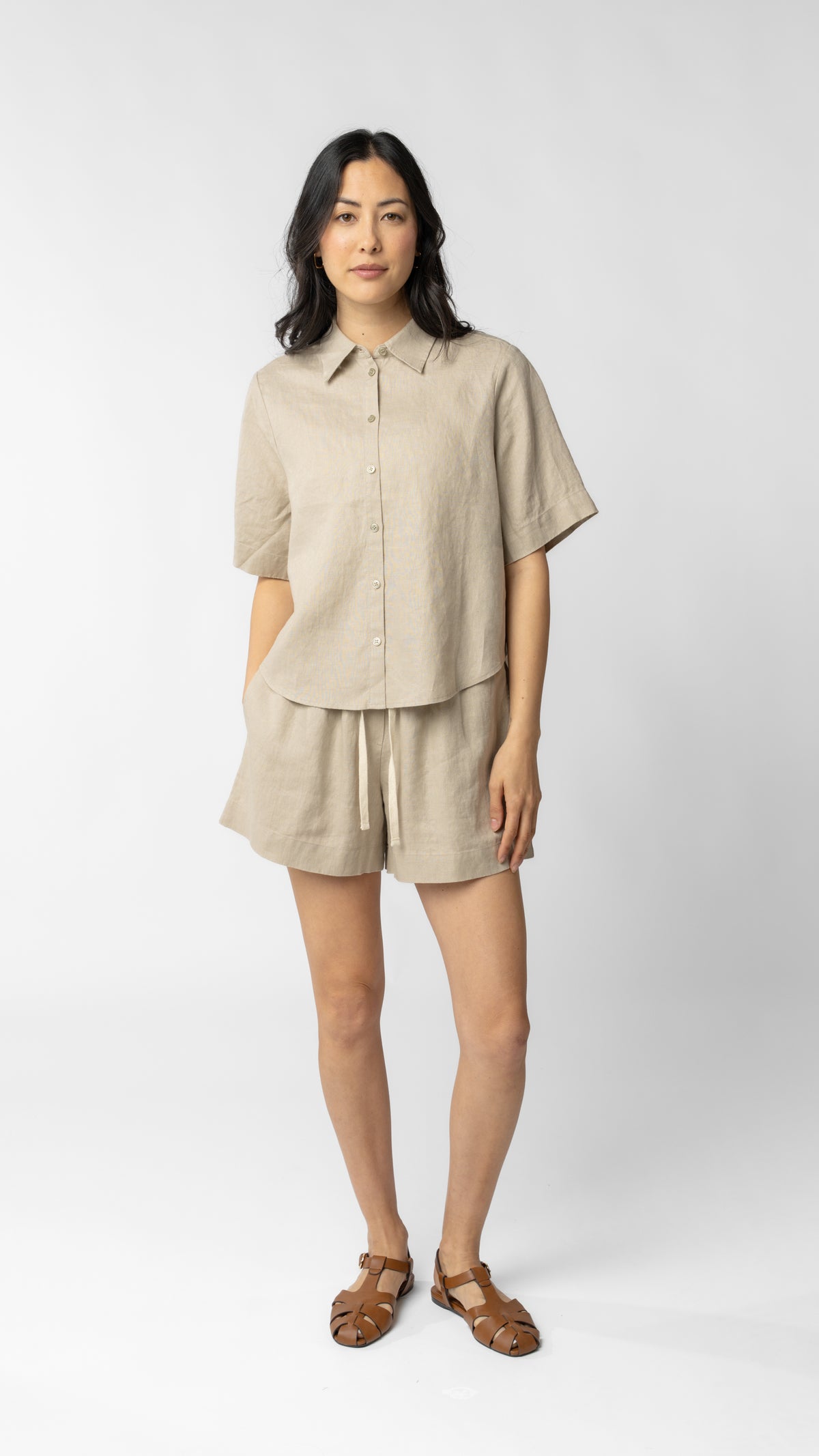 Solea Short - Linen