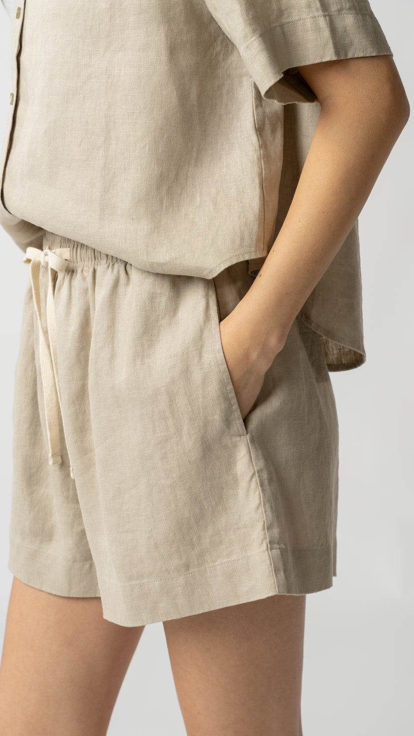 Solea Short - Linen