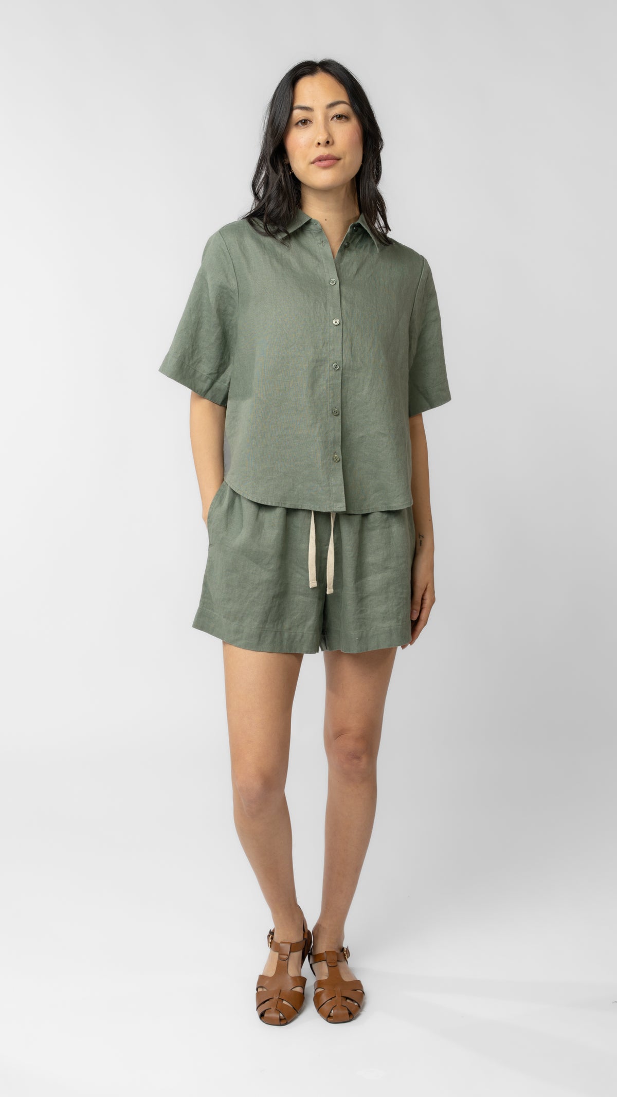 Solea Short - Linen