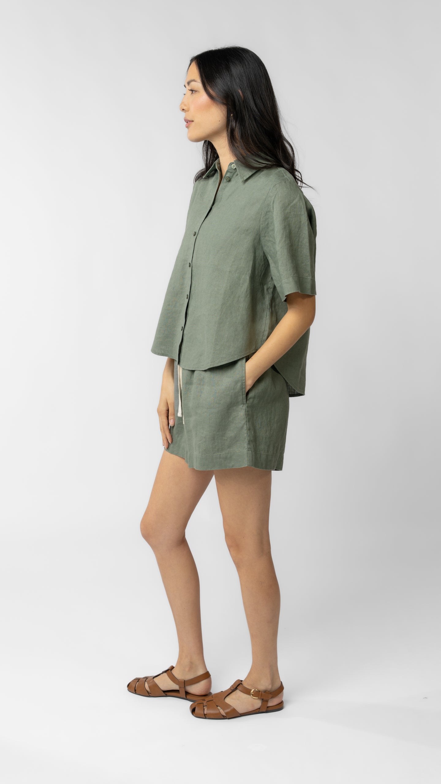 Solea Short - Linen