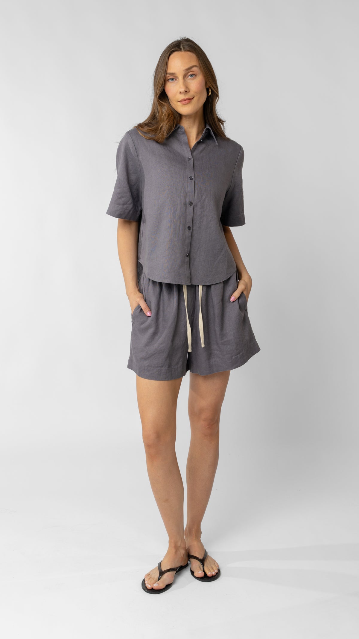 Solea Short - Linen