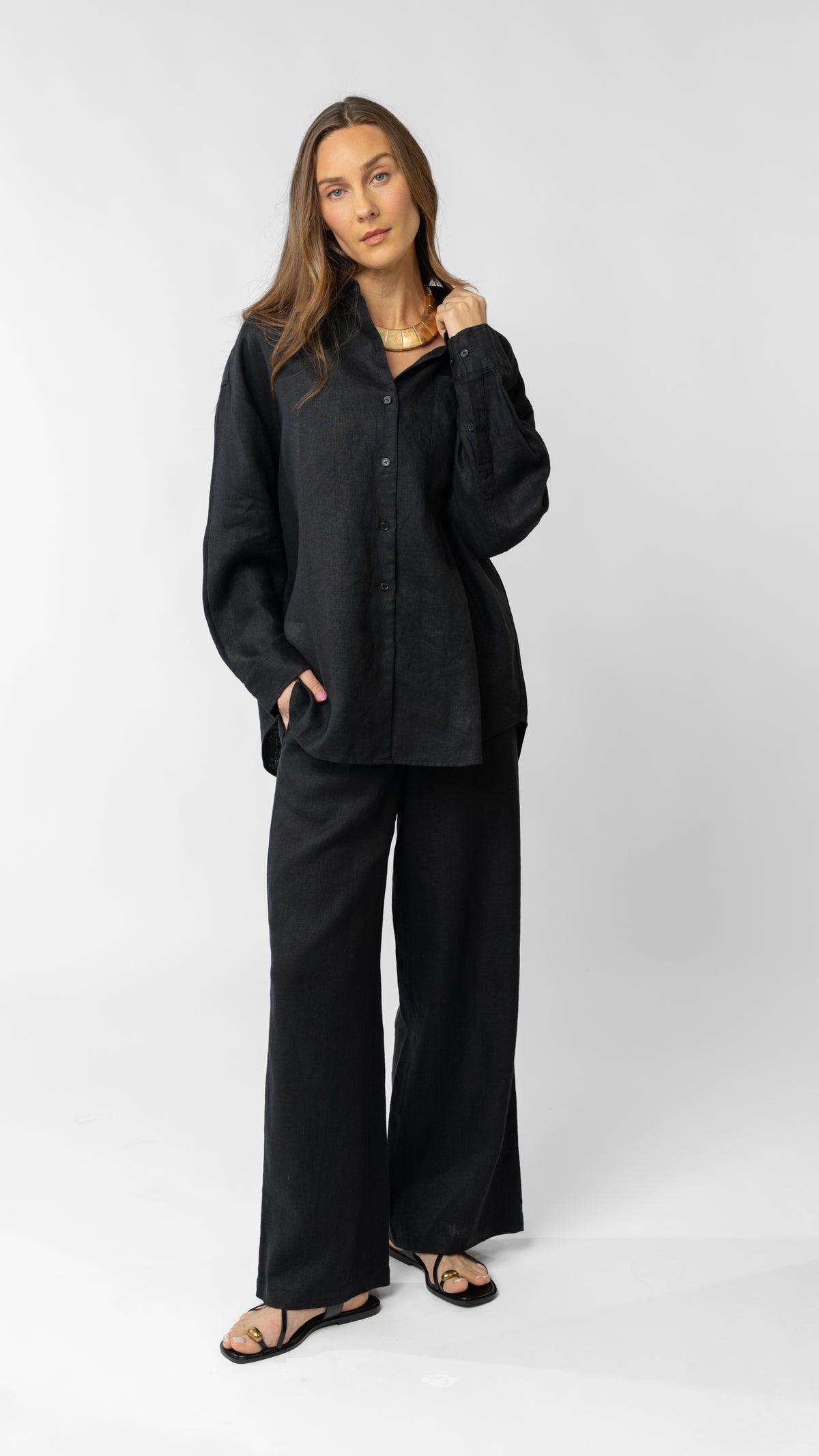 Marina Pant - Linen