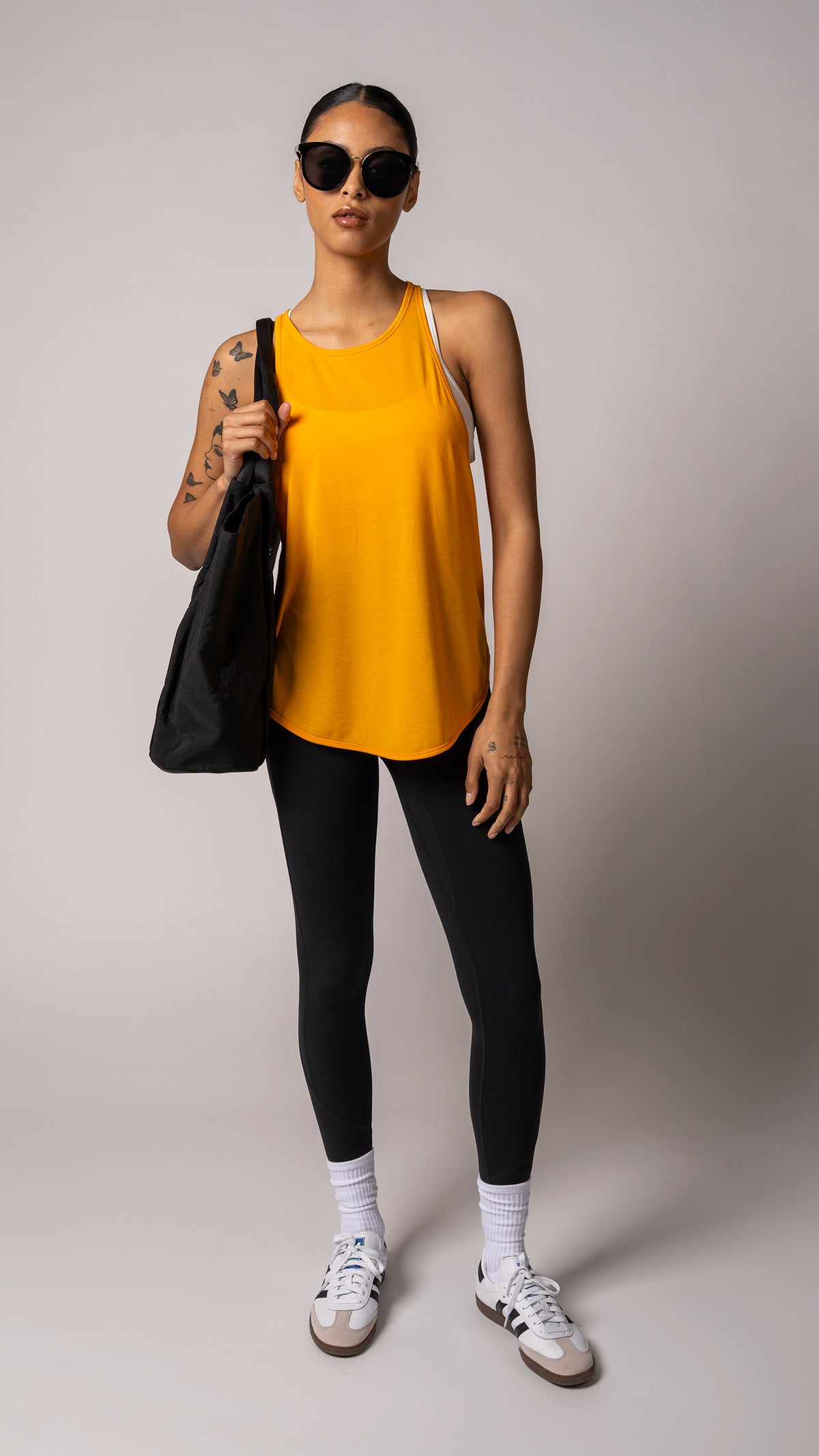 Refine Tank in Tangerine | Tanks | Tuff Collection