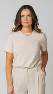 Classic Tee in Dune | T-Shirts | Tuff Collection