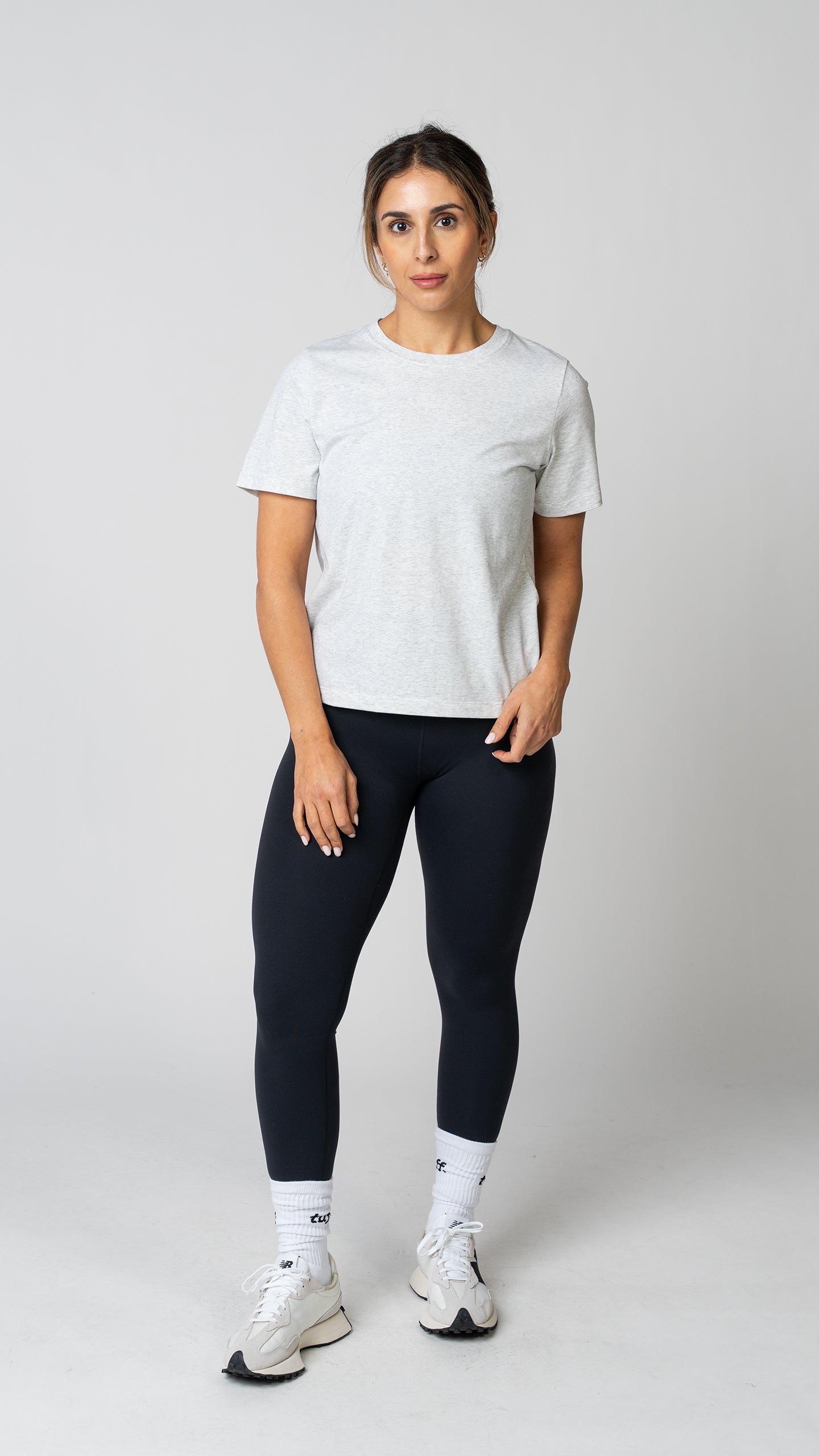 Classic Tee in Heather Fog Grey | T-Shirts | Tuff Collection