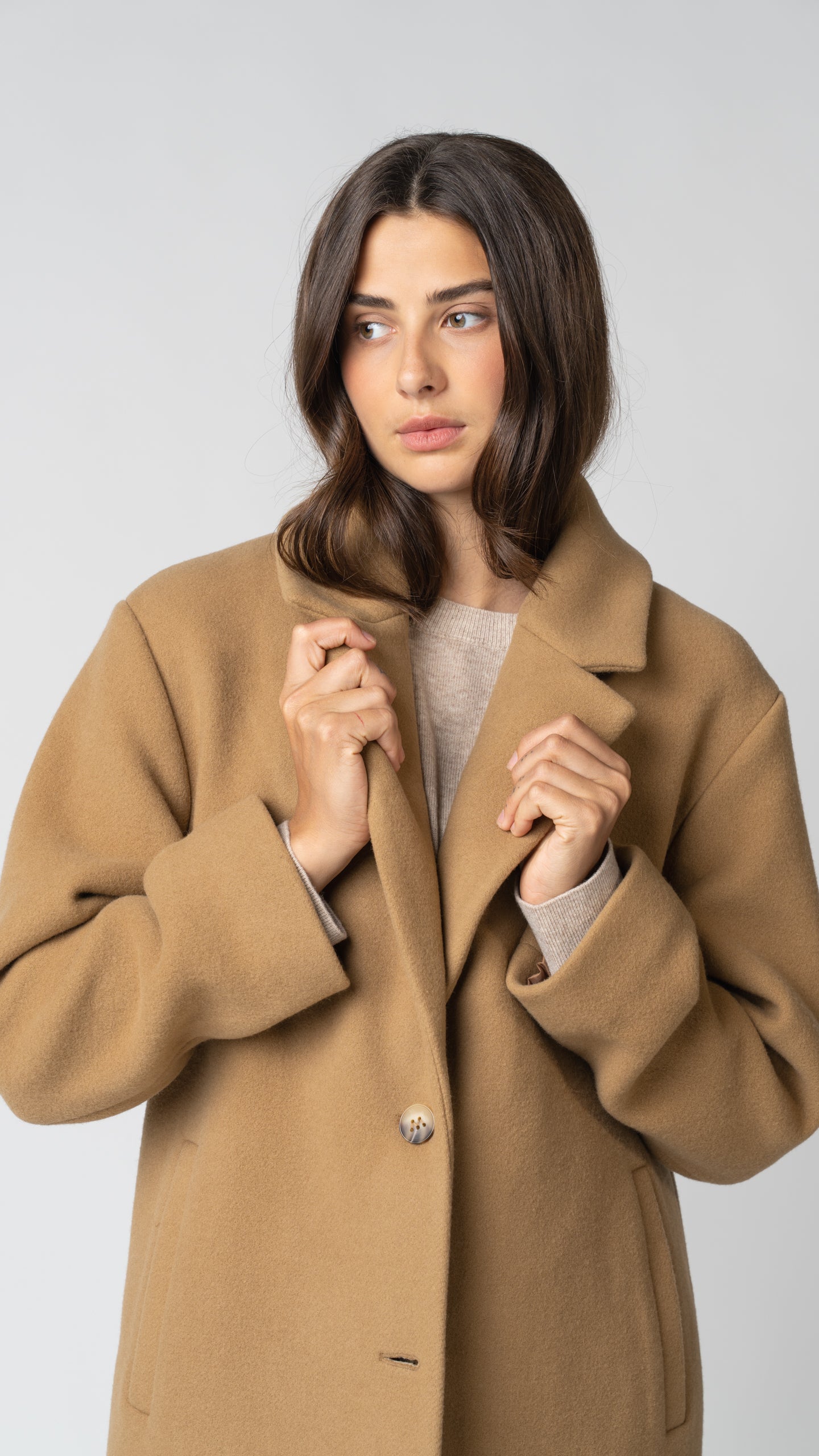 Caitlin Wool Coat