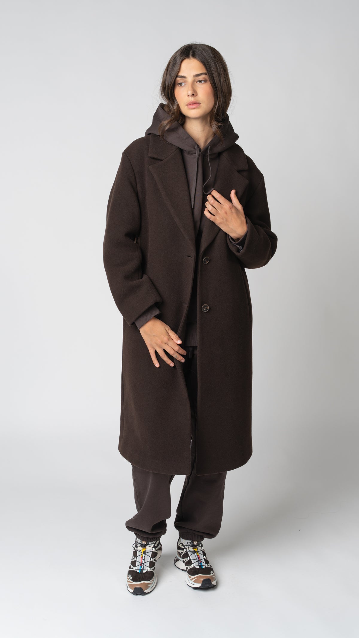Caitlin Wool Coat