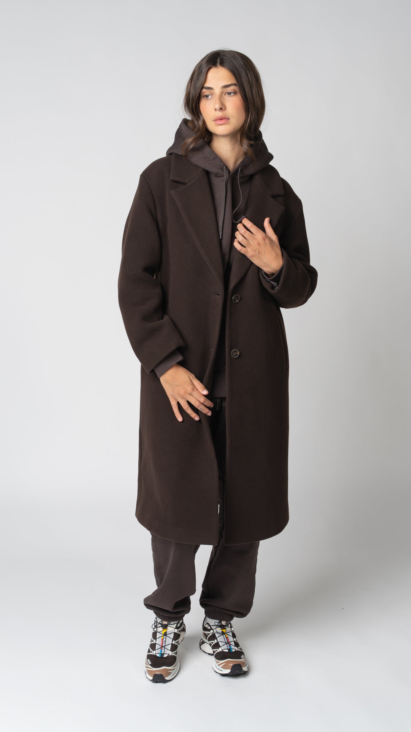 Caitlin Wool Coat