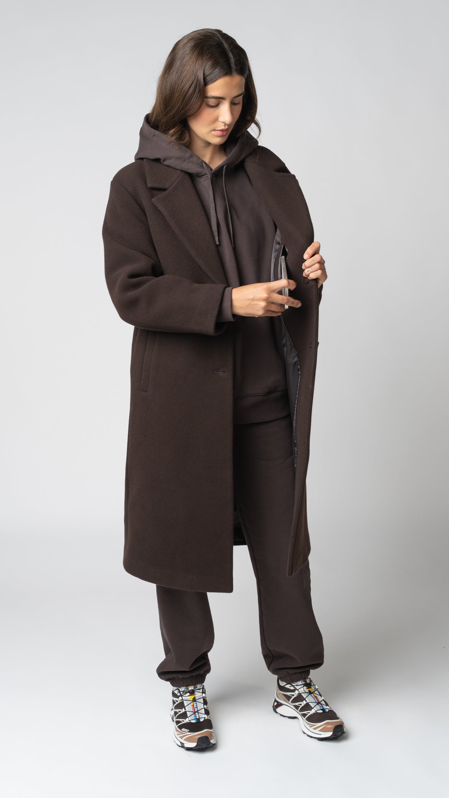 Caitlin Wool Coat
