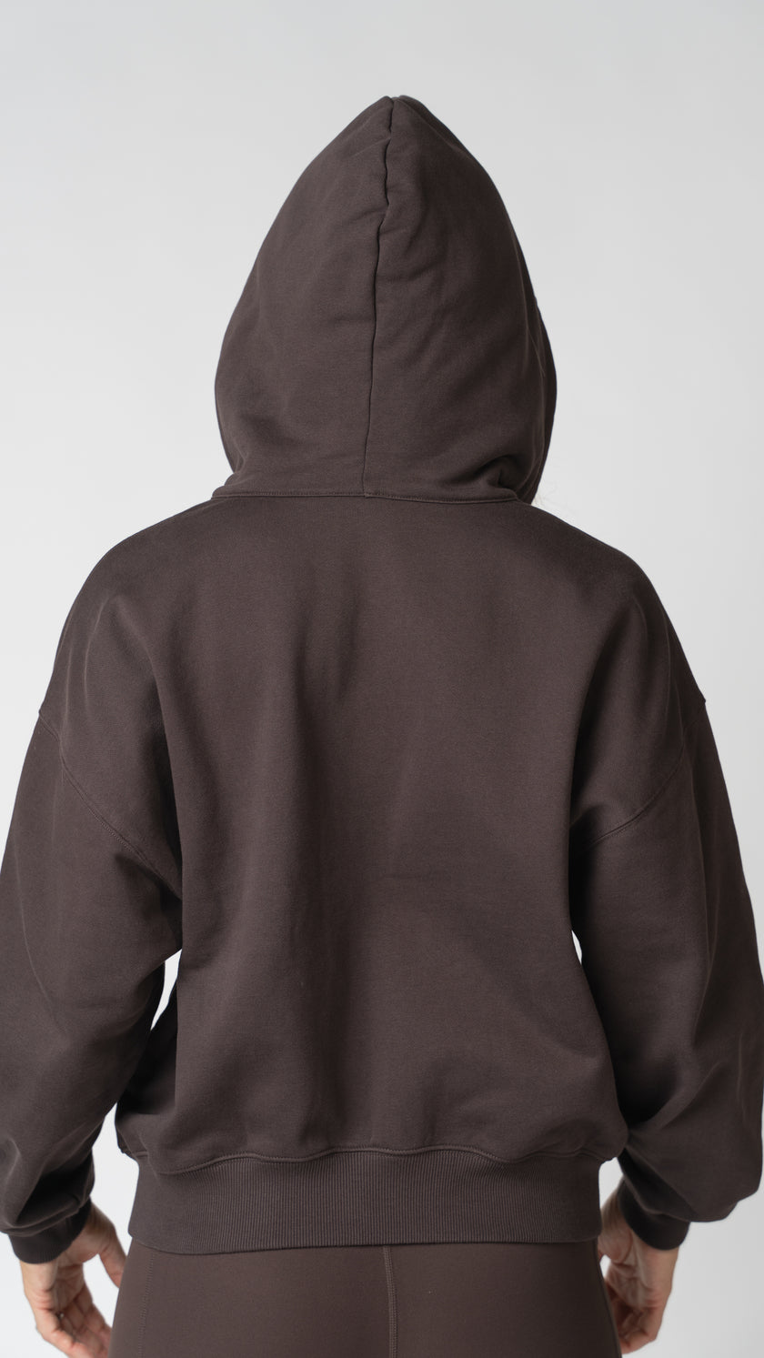 Foundation Oversized Full Zip Hoodie