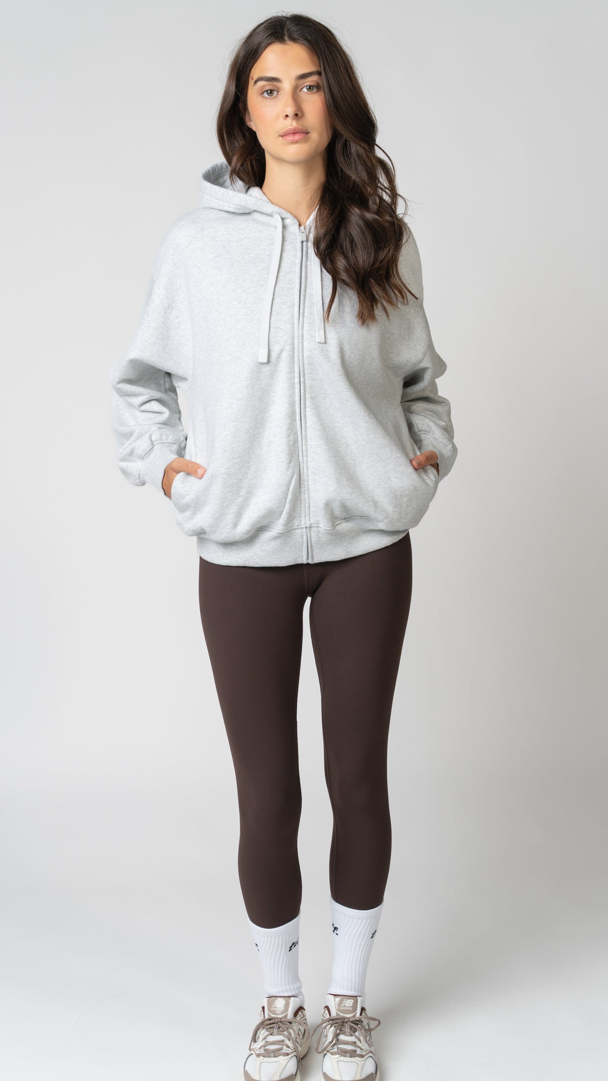 Foundation Oversized Full Zip Hoodie