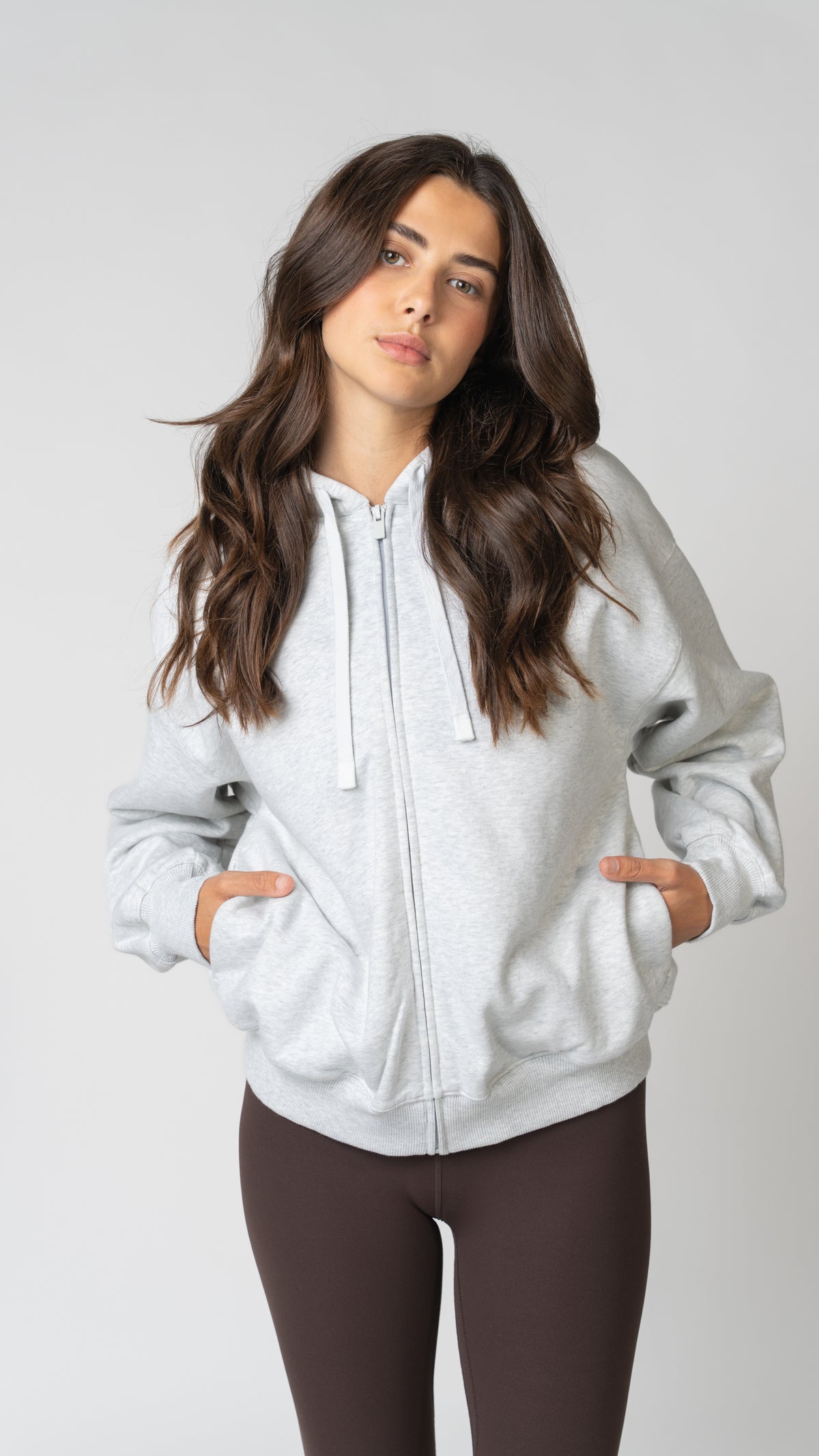 Foundation Oversized Full Zip Hoodie