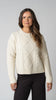 Isabelle Cable Knit Merino Wool Sweater