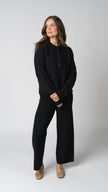 Margot Cable Knit Merino Wool Cardigan