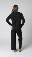 Celine Merino Cashmere Long Sleeve Sweater
